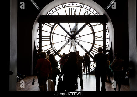 PARIS, FRANCE, 31 mars 2017 : clockwork détails du musée d'Orsay, le 31 mars 2017, à Paris, France Banque D'Images