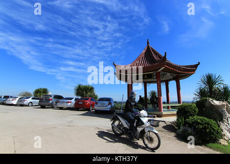 CHIANG RAI, THAÏLANDE - 22 novembre 2016 : Fong Choui plantation de thé est à Chiang Rai, Thaïlande. C'est l'un des plus populaire destination pour tourisme voyage Banque D'Images