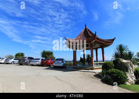 CHIANG RAI, THAÏLANDE - 22 novembre 2016 : Fong Choui plantation de thé est à Chiang Rai, Thaïlande. C'est l'un des plus populaire destination pour tourisme voyage Banque D'Images