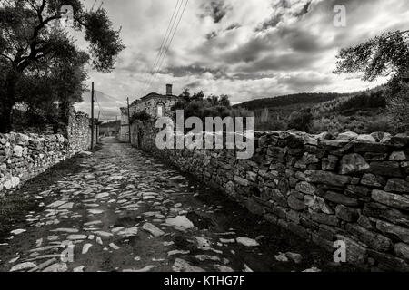 Stratonikeia ville ancienne, connue sous le nom de "Ville des gladiateurs", qui a accueilli de nombreuses civilisations tout au long de l'histoire dans Eskihisar trimestre,commande,Mugla, Turquie Banque D'Images