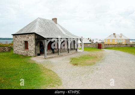 Fort Louisbourg - Nova Scotia - Canada Banque D'Images