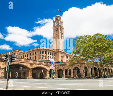 SYDNEY, AUSTRALIE - DEC 31, 2015:Sydney central railway statio tour de l'horloge sur 31 déc. 2015, l'Australie. Il est situé à l'extrémité sud de la Sydney CB Banque D'Images