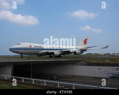 B 2476 Air China Boeing 747 Cargo 4pic FTF6 Banque D'Images