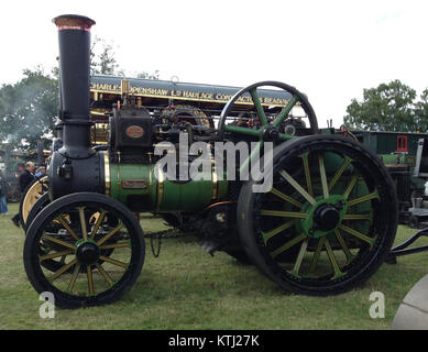Le moteur de traction Aveling & porter 'Avelana' est un moteur à vapeur historique, présentant sa conception et son ingénierie de la fin du XIXe siècle. Banque D'Images