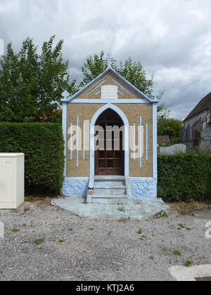 'Avroult (Pas de Calais) chapelle Notre Dame de Lourdes Banque D'Images