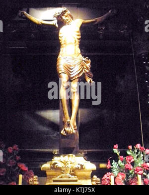 Catedral de Barbastro, Capilla del Santo Cristo de los Milagros Banque D'Images