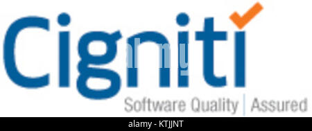 Cigniti est un leader mondial des services de test de logiciels et d'assurance qualité. La société fournit des solutions innovantes pour assurer la fiabilité et la performance des systèmes logiciels, aidant les entreprises de divers secteurs à réaliser la transformation numérique. Banque D'Images