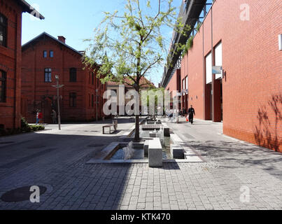 Photographie ou conception architecturale du centre commercial BDG Focus, prise en 2015. La disposition et l'architecture du centre commercial peuvent être présentées dans le cadre d'un espace de vente au détail. Banque D'Images