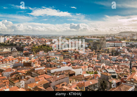 Belle vue sur Porto Banque D'Images