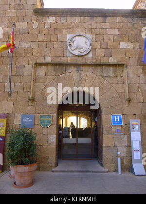 Benavente Castillo de la Mota y Torre del Caracol (Parador Nacional de Benavente) 02 Banque D'Images