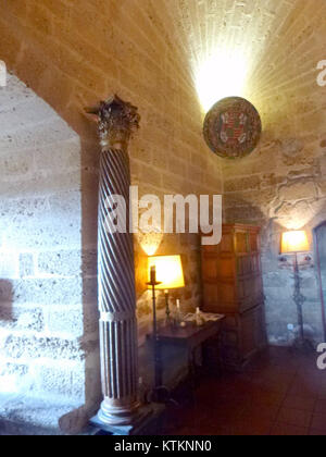 Benavente Castillo de la Mota y Torre del Caracol (Parador Nacional de Benavente) 10 Banque D'Images