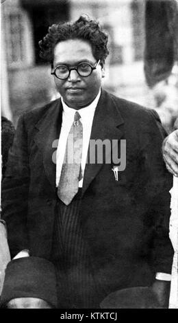 Babasaheb Ambedkar comme avocat à la Haute Cour de Bombay Banque D'Images