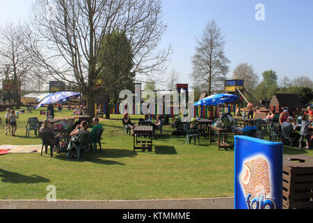 Avon Valley Country Park Aire de glisse Banque D'Images