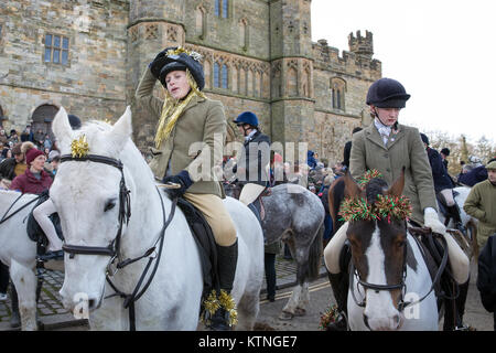 Bataille, UK. 26 décembre 2017, lendemain de l'East Sussex et Romney Marsh Hunt réunion en bataille une ville anglaise historique, en Angleterre. Crédit : Jason Richardson / Alamy Live News Banque D'Images