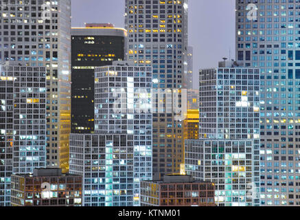 La Chine. Dec 27, 2017. Chine-2017 :(usage éditorial uniquement. Chine OUT) Paysage de nuit de Pékin, Chine. Crédit : SIPA Asie/ZUMA/Alamy Fil Live News Banque D'Images