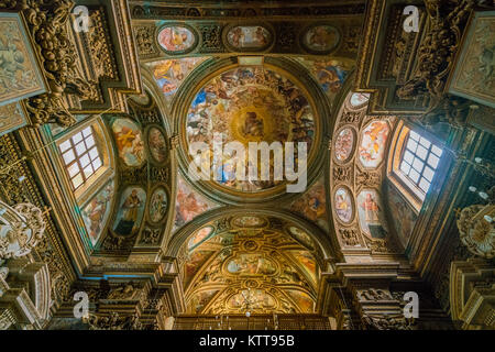 Eglise de Saint George à Salerne, Campanie, Italie. Banque D'Images