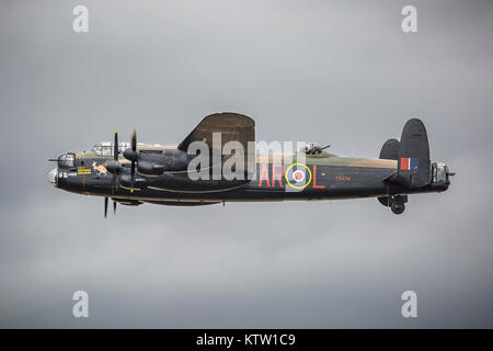 Avro Lancaster PA474 de Battle of Britain Memorial Flight au Royal International Air Tattoo 2017 Banque D'Images