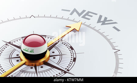 L'Iraq Nouveau Concept en haute résolution Banque D'Images