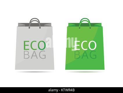 Eco sac illustration Illustration de Vecteur