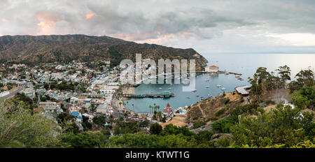 Casino à Avalon sur l'île de Catalina Banque D'Images