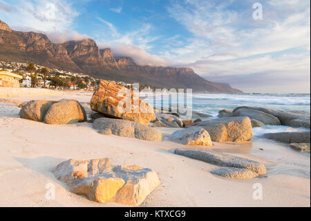 Camps Bay, Cape Town, Western Cape, Afrique du Sud, l'Afrique Banque D'Images