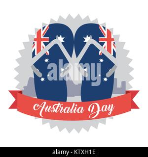 Design Australia Day Illustration de Vecteur