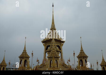 La Thaïlande est le Roi Rama IX Crématorium Royal Banque D'Images