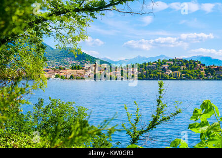 Pallanza de Isola Madre - Lago Maggiore - Piémont - Italie Banque D'Images