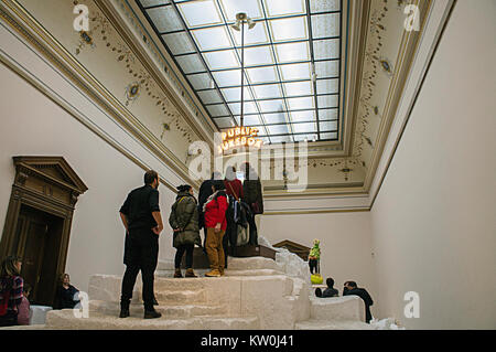 Galerie Rudolfinum, Kristof Kintera : exposition arbres nerveux Banque D'Images