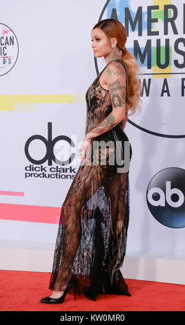 American Music Awards 2017 de Microsoft - Théâtre Avec des arrivées : Kehlani Où : Los Angeles, California, United States Quand : 19 novembre 2017 Crédit : Nicky Nelson/WENN.com Banque D'Images