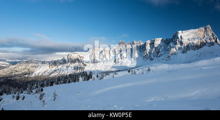 Giau Pass, les Dolomites, Italie Banque D'Images