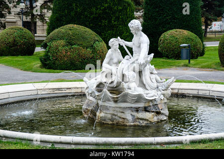 Maria-Theresien-Platz, Vienne, Autriche Banque D'Images