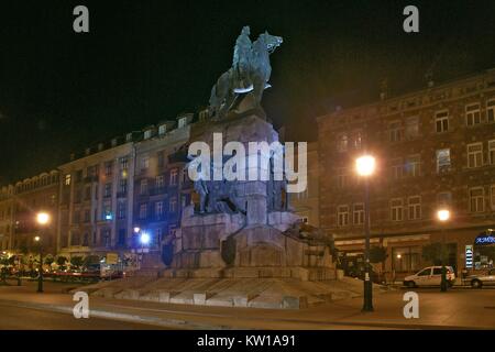 Monument de Grunwald. Cracovie, Pologne, voïvodie de Petite-Pologne. Banque D'Images