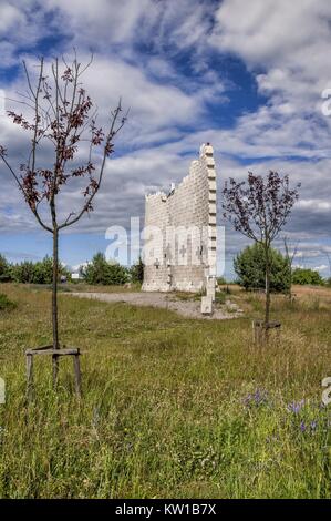 Sanctuaire de la Reine des Martyrs, calvaire de Bydgoszcz - Gate au ciel dans la vallée de la mort. Bydgoszcz, Pologne, voïvodie de Cujavie-Poméranie. Banque D'Images