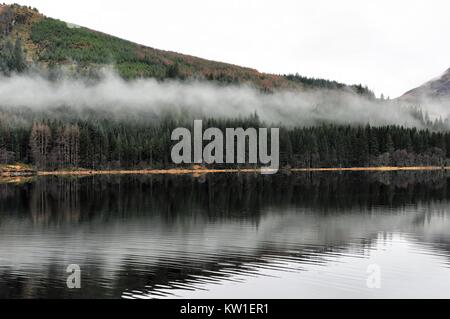 L'Écosse, les Trossachs paysage montagnes Banque D'Images