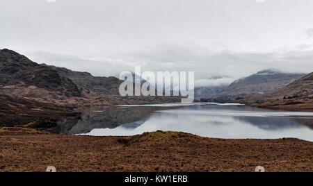 L'Écosse, les Trossachs paysage montagnes Banque D'Images