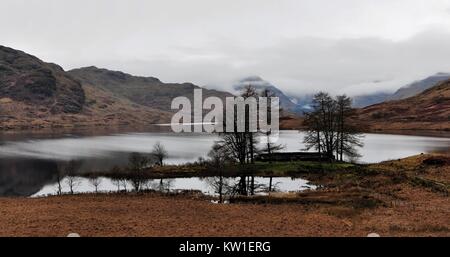 L'Écosse, les Trossachs paysage montagnes Banque D'Images