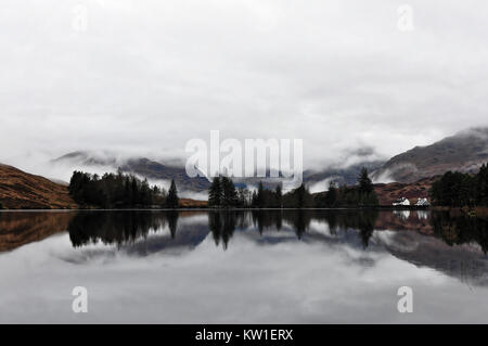 L'Écosse, les Trossachs paysage montagnes Banque D'Images