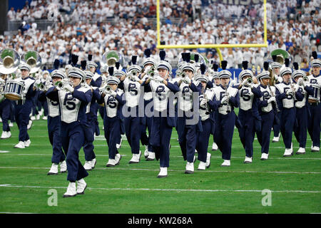 30 décembre 2017 Penn State Nittany Lions Marching Band en action au cours de la Fiesta Bowl Playstation jeu de football entre l'université de Penn State Nittany Lions et les Washington Huskies de l'Université de Phoenix, à Glendale (Arizona). Charles Baus/CSM Banque D'Images