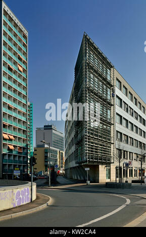 Dresde, la reconstruction sur le lieu viennois, Neubebauung Am Wiener Platz Banque D'Images