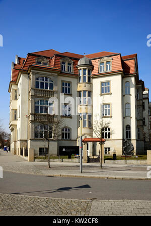 Dresde, siège de l'entreprise de la Saxonia Systems AG, Firmensitz der Saxonia Systems AG Banque D'Images