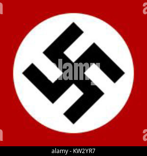Le terme « nazi » fait référence à un membre ou à une idéologie du Parti national-socialiste des travailleurs allemands, un groupe politique d'extrême droite actif de 1920 à 1945 en Allemagne. Il est associé au régime d'Adolf Hitler. Banque D'Images