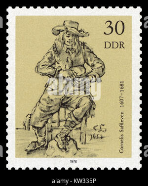 Timbres de l'Allemagne (DDR) 1978, MiNr 2350 Banque D'Images