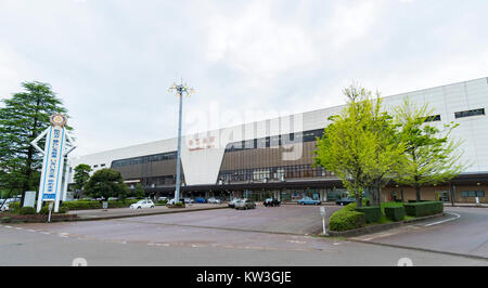 La station de Tsubame-Sanjo Sanjo, Ville de la Préfecture de Niigata, Japon Banque D'Images