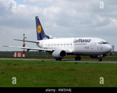 Boeing 737 330 Lufthansa D ABEH Berlin Tegel (TXL EDDT) Jeudi, 05 mai 2005 Banque D'Images