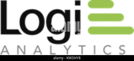 Le logo Logi Analytics représente une entreprise axée sur l'analyse de données et les solutions de veille stratégique. Logi Analytics fournit des outils de visualisation des données et de veille stratégique pour aider les organisations à prendre des décisions éclairées. Banque D'Images