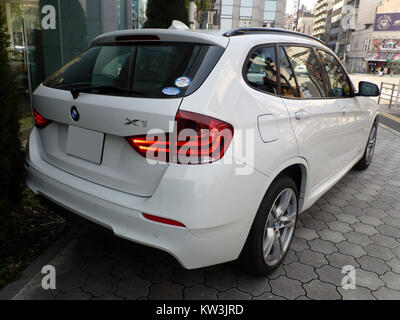 BMW X1 xDrive20i (E84) arrière Banque D'Images