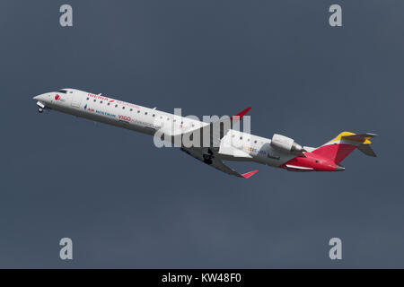 Bombardier CRJ 1000 Iberia Regional (33514568804) Banque D'Images