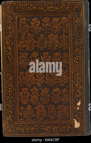 Ce manuscrit islamique du XVIIe siècle comprend Surat al-Yasin et Surat al-Fath, deux chapitres importants du Coran. L'œuvre fait partie de la collection du Metropolitan Museum of Art et met en valeur une calligraphie islamique complexe Banque D'Images