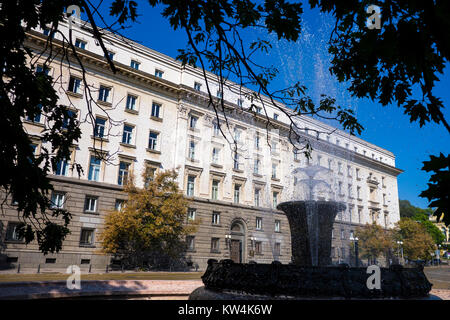 Bâtiment de Assemblée Nationale de Bulgarie à Sofia Banque D'Images